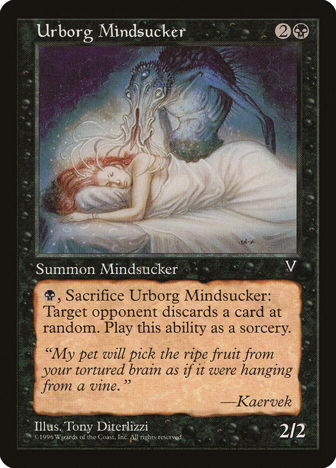 Urborg Mindsucker 71 - Visions MTG card