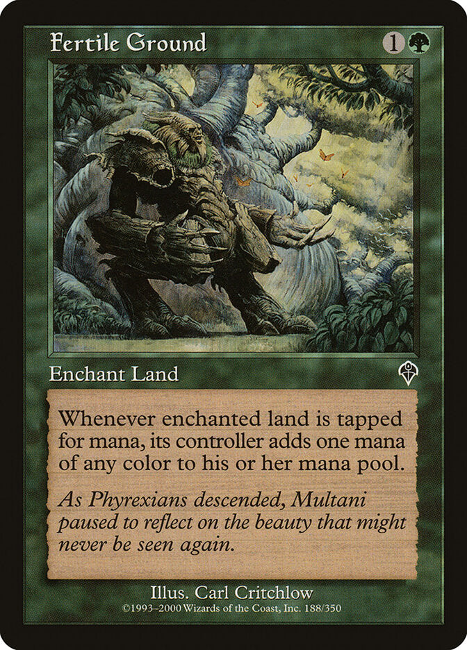 Fertile Ground 188 - Invasion MTG card