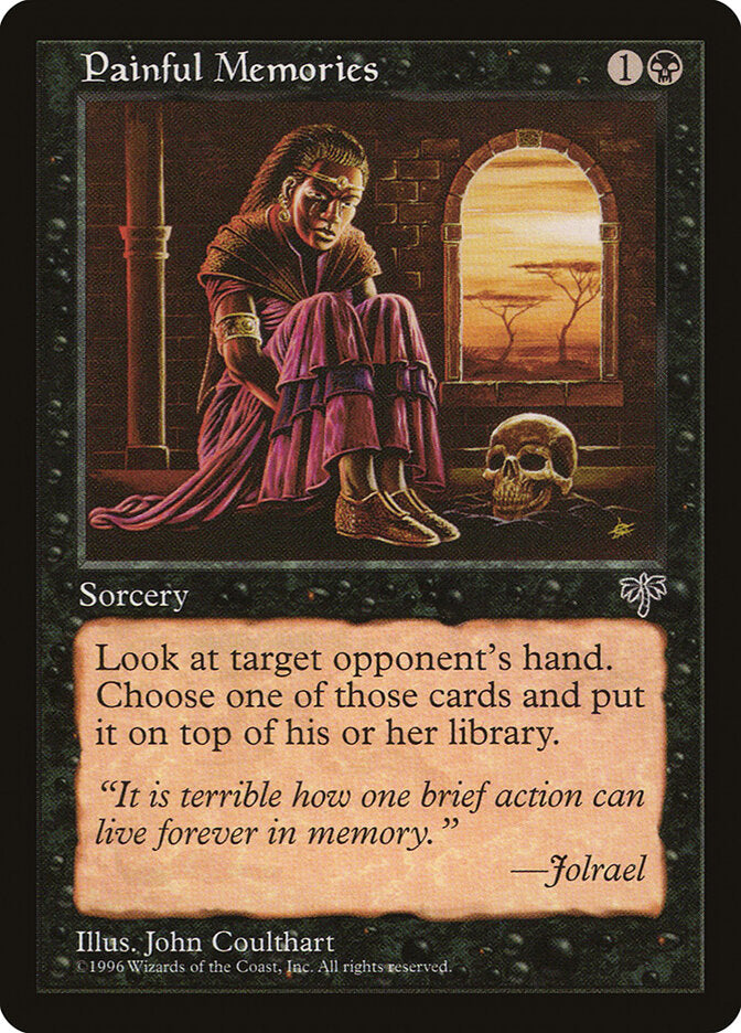 Painful Memories 133 - Mirage MTG card