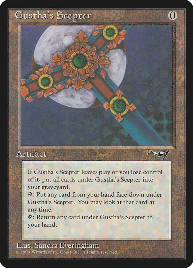 Gustha's Scepter 120 - Alliances MTG card