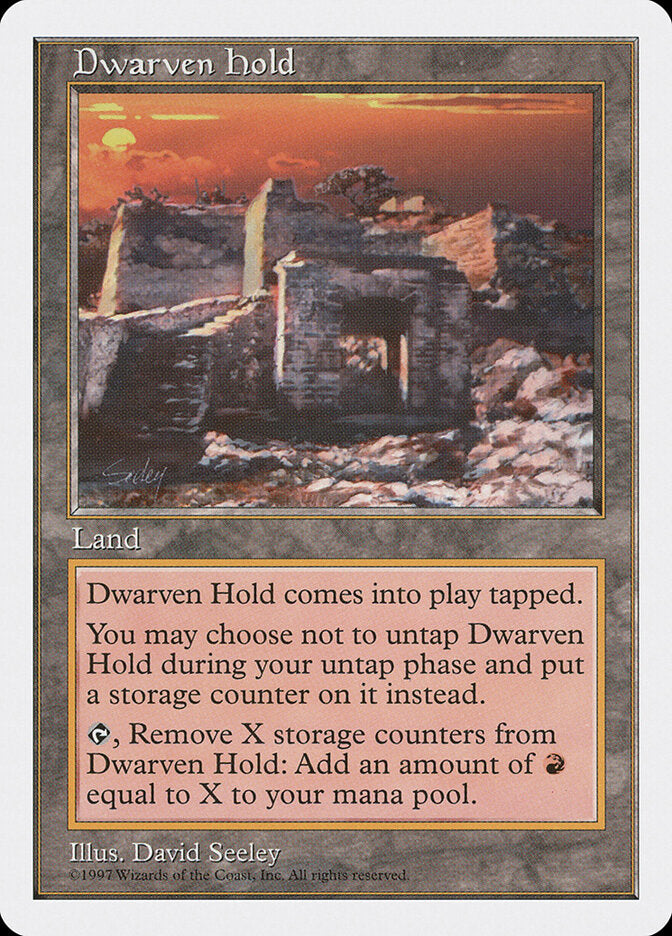 Dwarven Hold 414 - Fifth Edition MTG card