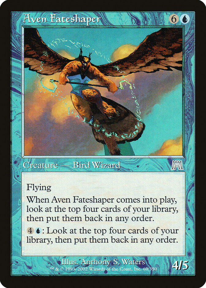 Aven Fateshaper 69 - Onslaught MTG card