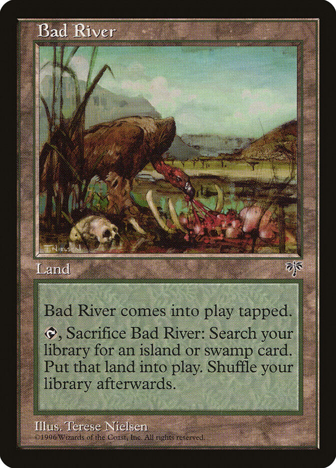 Bad River 324 - Mirage MTG card