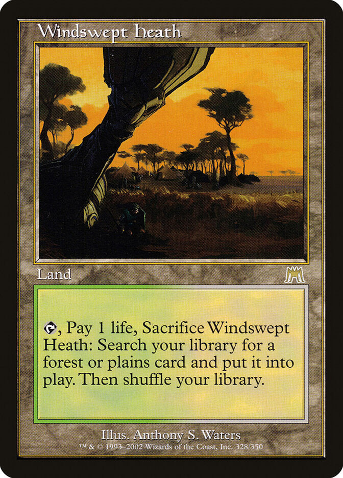 Windswept Heath 328 - Onslaught MTG card
