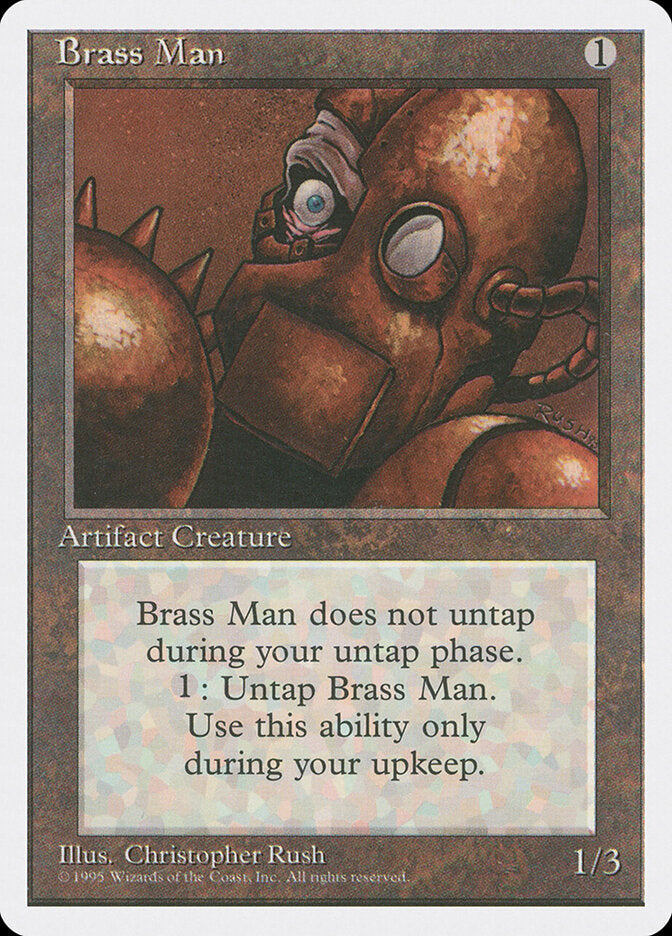 Brass Man 302 - Fourth Edition MTG card