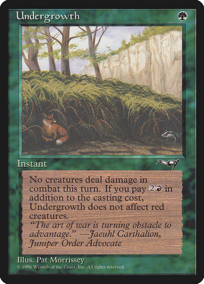 Undergrowth 102b - Alliances MTG card