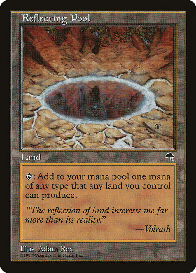 Reflecting Pool 322 - Tempest MTG card