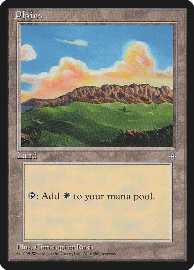 Plains 364 - Ice Age MTG card