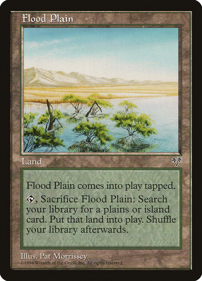 Flood Plain 326 - Mirage MTG card