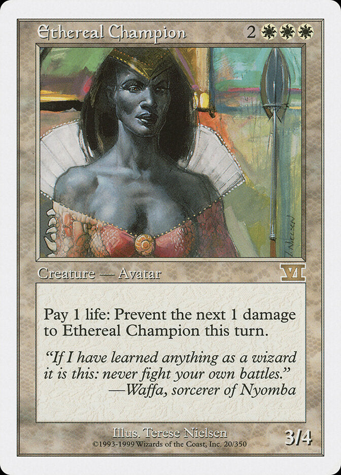 Ethereal Champion 20 - Classic Sixth Edition MTG card