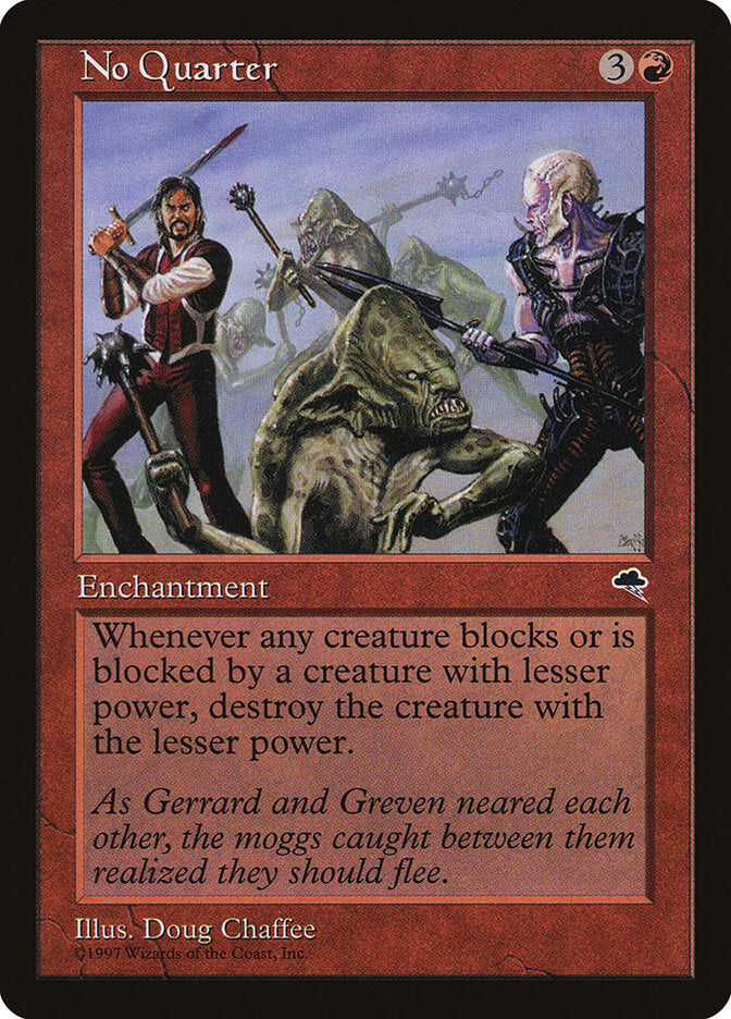 No Quarter 193 - Tempest MTG card