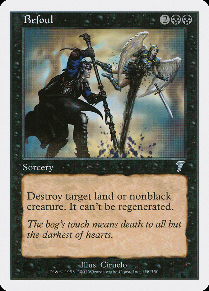 Befoul 118 - Seventh Edition MTG card
