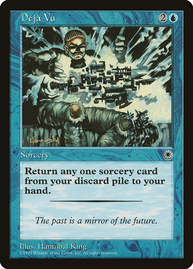 Déjà Vu 53 - Portal MTG card