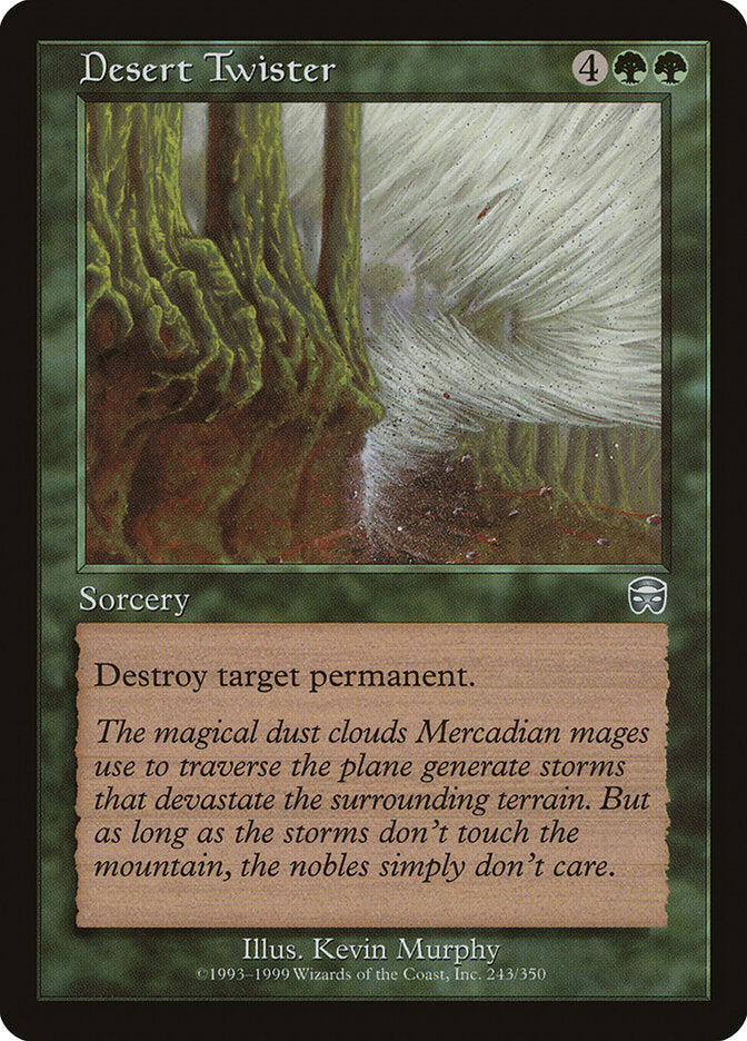 Desert Twister 243 - Mercadian Masques MTG card