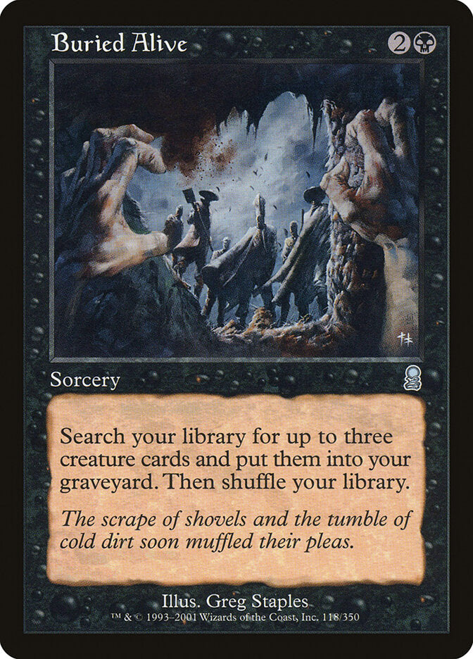 Buried Alive 118 - Odyssey MTG card