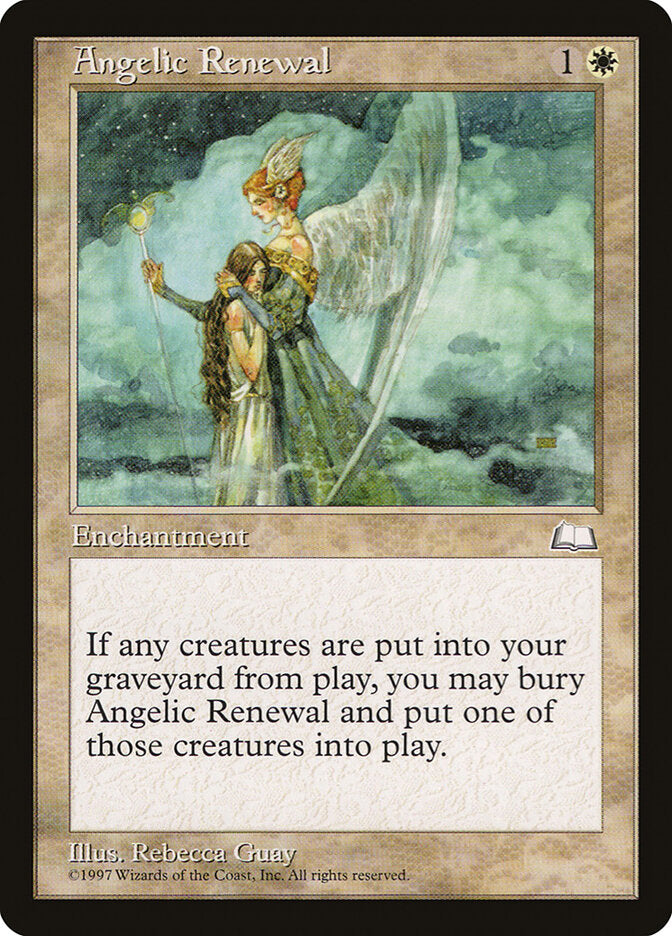 Angelic Renewal 4 - Weatherlight MTG card