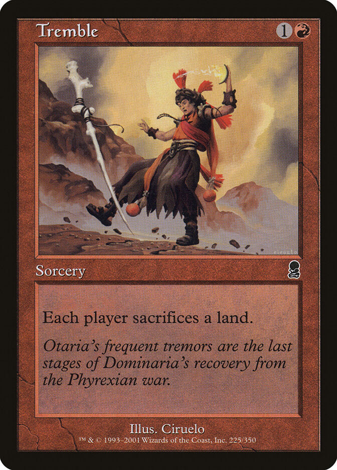 Tremble 225 - Odyssey MTG card