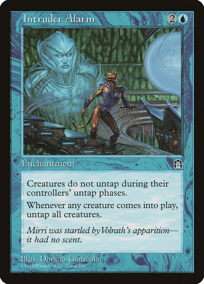 Intruder Alarm 34 - Stronghold MTG card