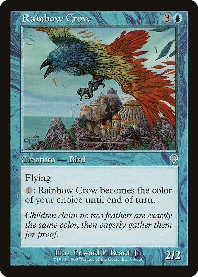 Rainbow Crow 69 - Invasion MTG card