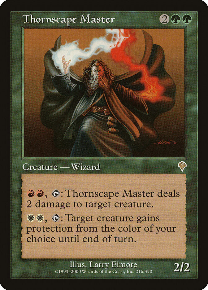 Thornscape Master 216 - Invasion MTG card