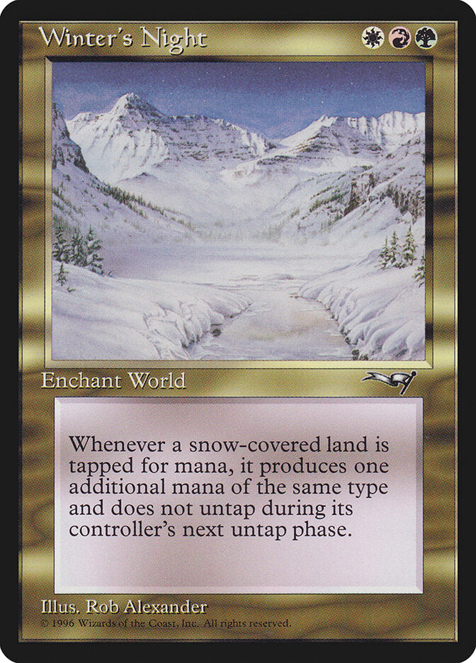 Winter's Night 114 - Alliances MTG card
