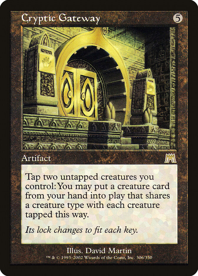 Cryptic Gateway 306 - Onslaught MTG card