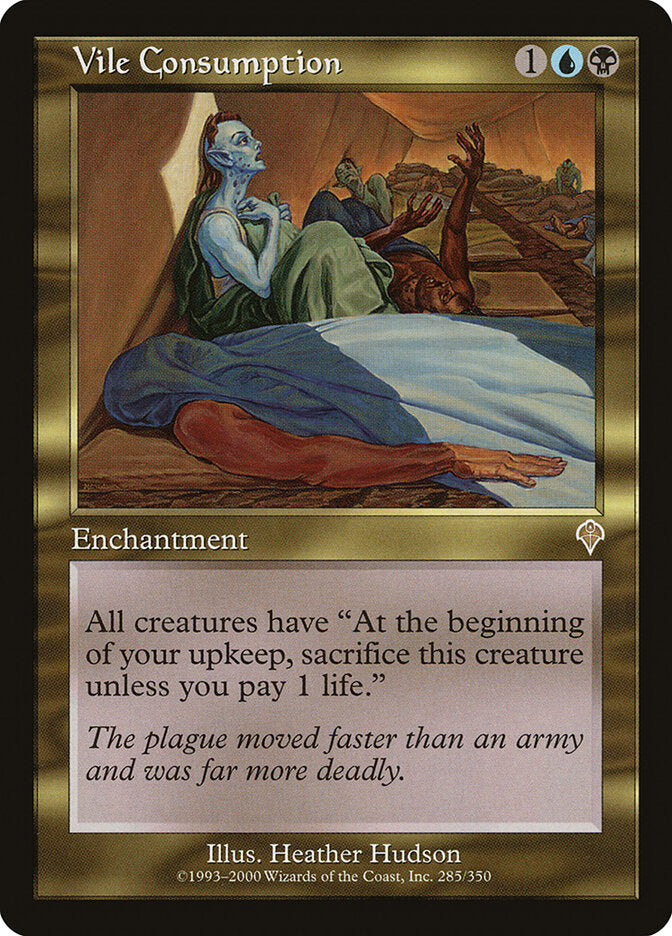 Vile Consumption 285 - Invasion MTG card