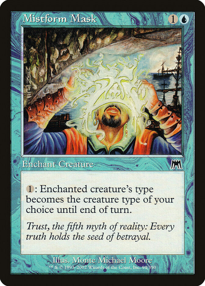 Mistform Mask 94 - Onslaught MTG card