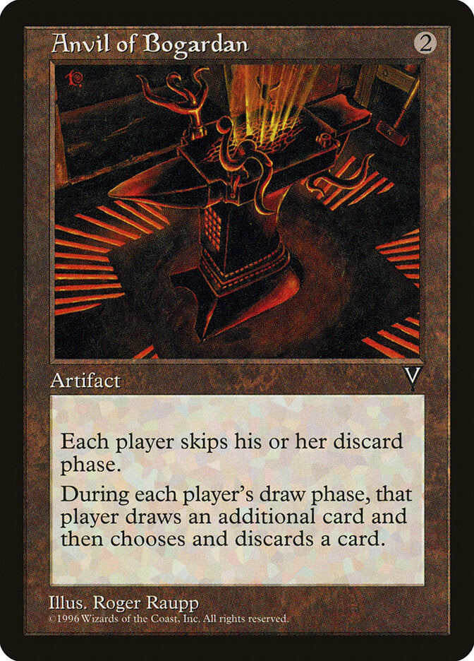 Anvil of Bogardan 141 - Visions MTG card