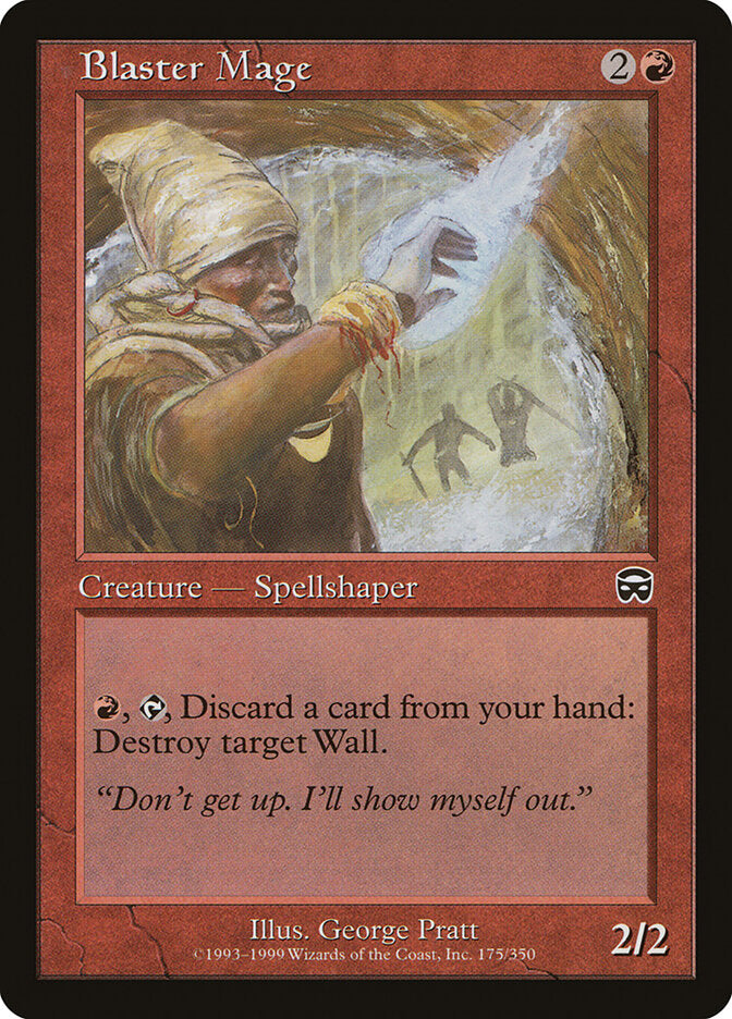 Blaster Mage 175 - Mercadian Masques MTG card
