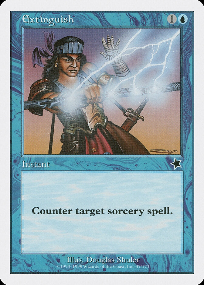 Extinguish 37 - Starter 1999 MTG card