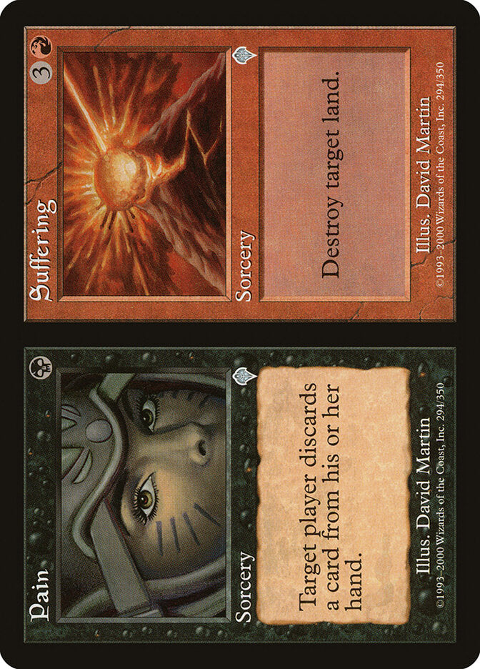 Pain // Suffering 294 - Invasion MTG card