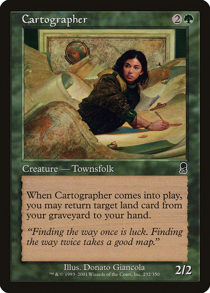 Cartographer 232 - Odyssey MTG card