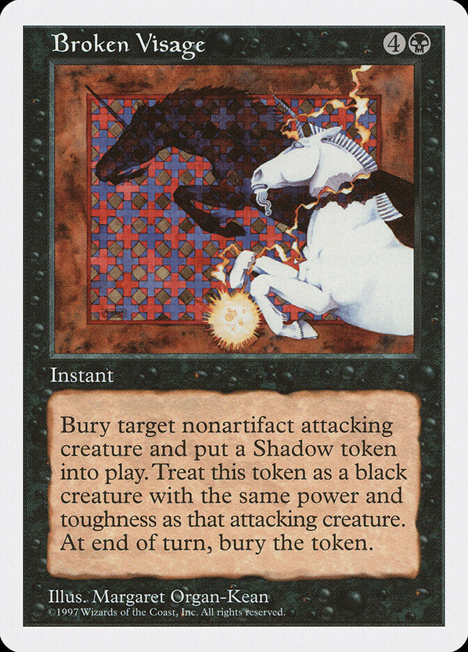 Broken Visage 149 - Fifth Edition MTG card