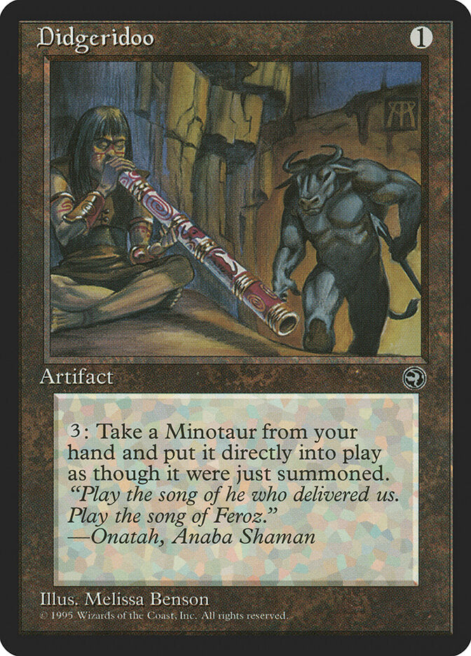 Didgeridoo 105 - Homelands MTG card
