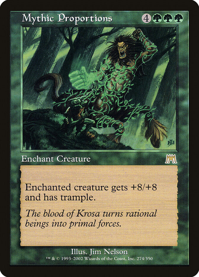Mythic Proportions 274 - Onslaught MTG card