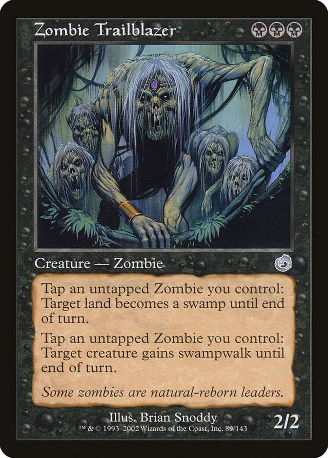 Zombie Trailblazer 89 - Torment MTG card