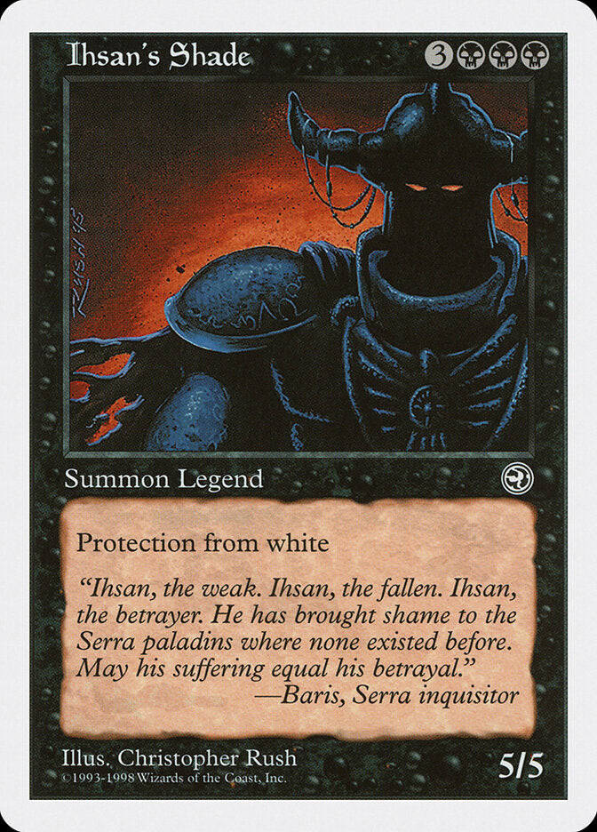 Ihsan's Shade 25 - Anthologies MTG card