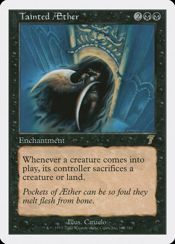 Tainted Aether 167 - Seventh Edition MTG card