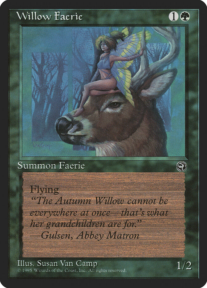 Willow Faerie 99a - Homelands MTG card