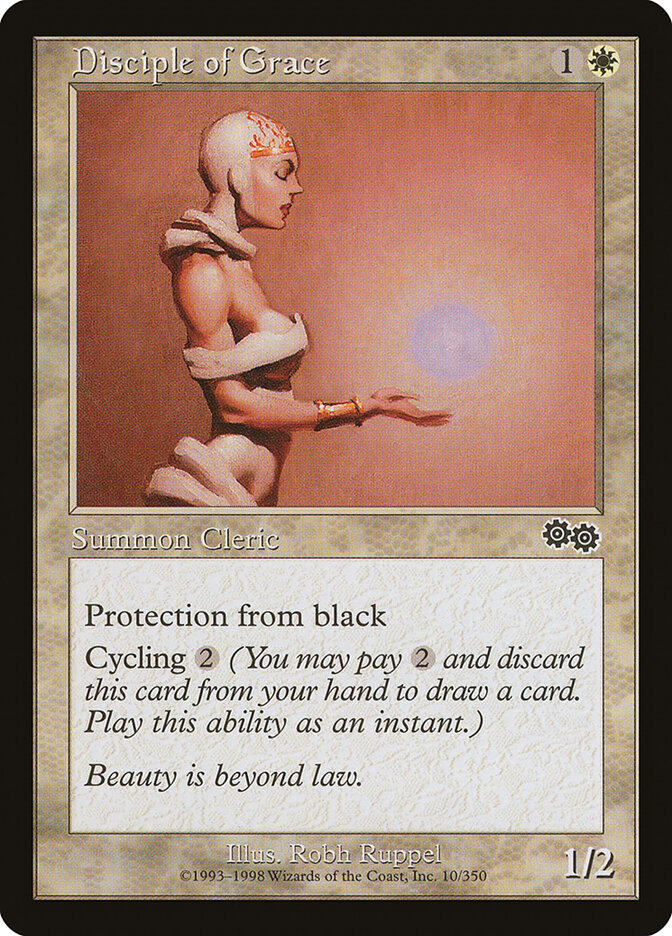 Disciple of Grace 10 - Urza's Saga MTG card