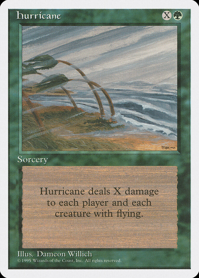 Hurricane 251 - Fourth Edition MTG card