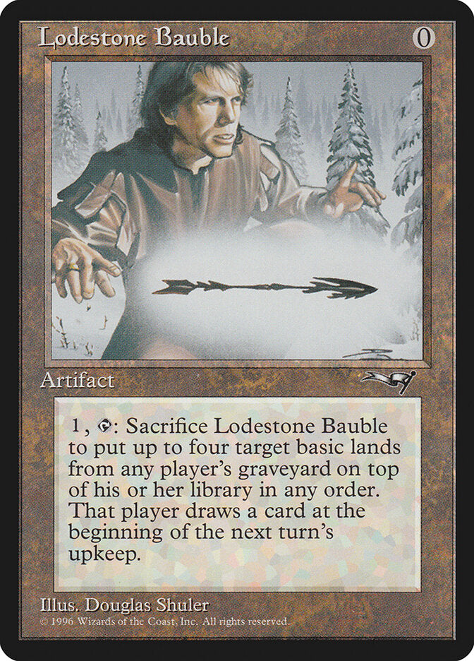 Lodestone Bauble 122 - Alliances MTG card