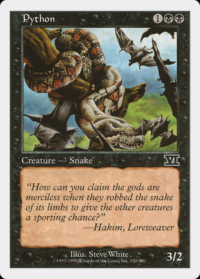 Python 150 - Classic Sixth Edition MTG card