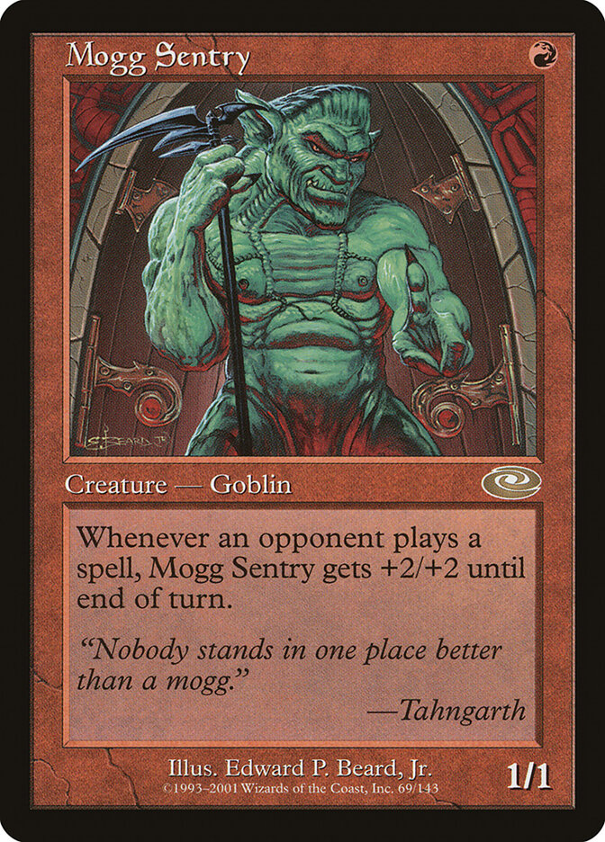 Mogg Sentry 69 - Planeshift MTG card