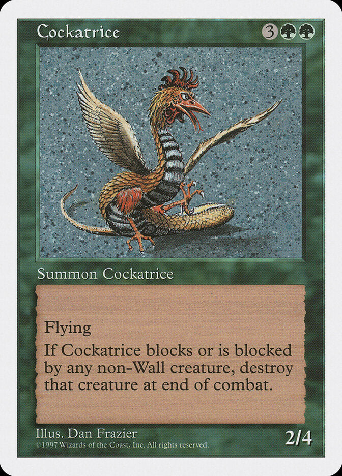 Cockatrice 284 - Fifth Edition MTG card