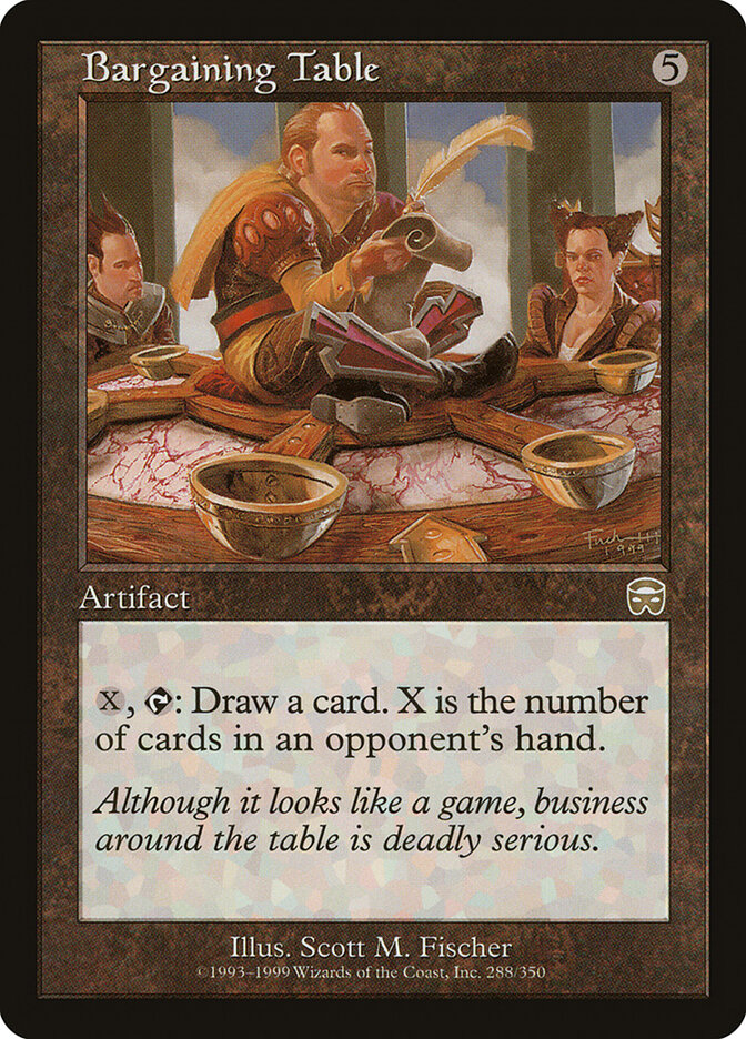 Bargaining Table 288 - Mercadian Masques MTG card