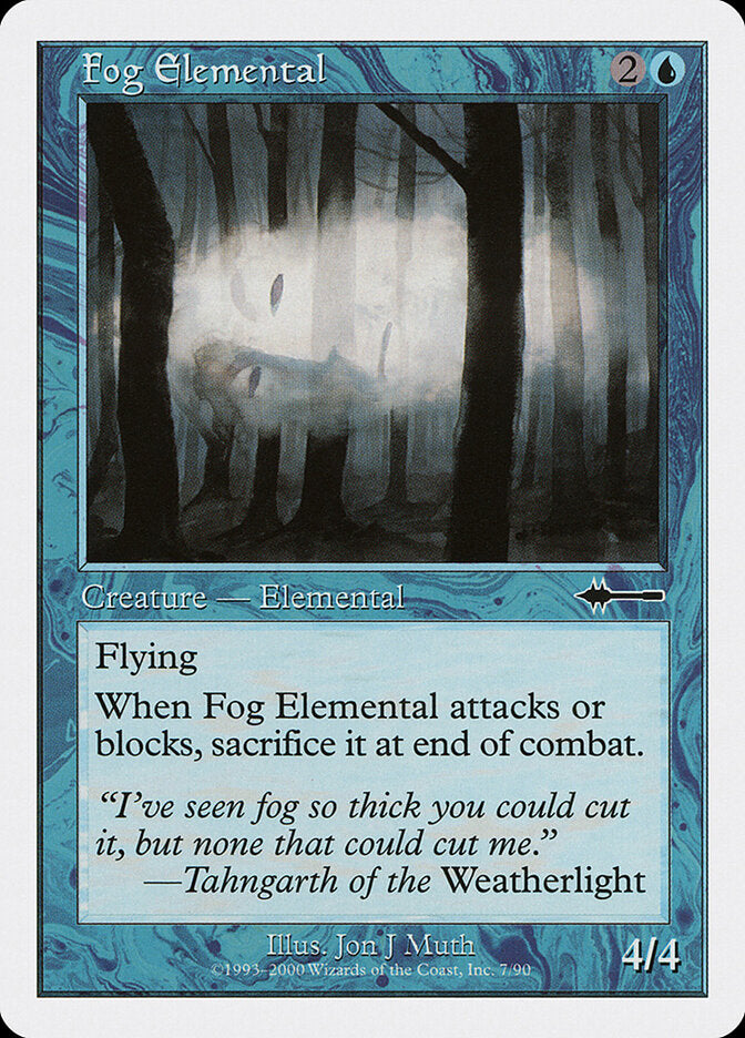 Fog Elemental 7 - Beatdown Box Set MTG card