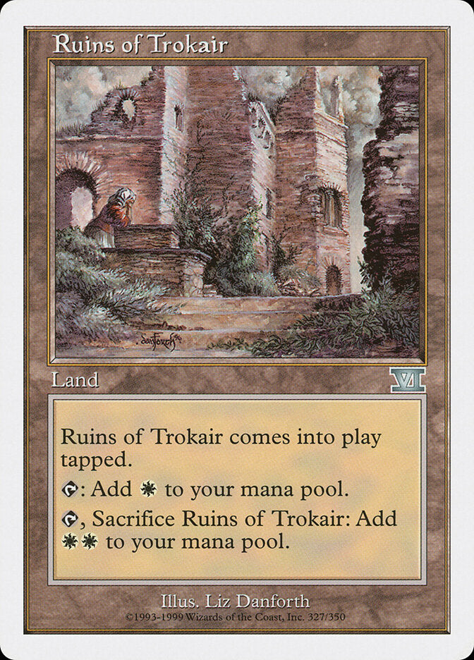 Ruins of Trokair 327 - Classic Sixth Edition MTG card