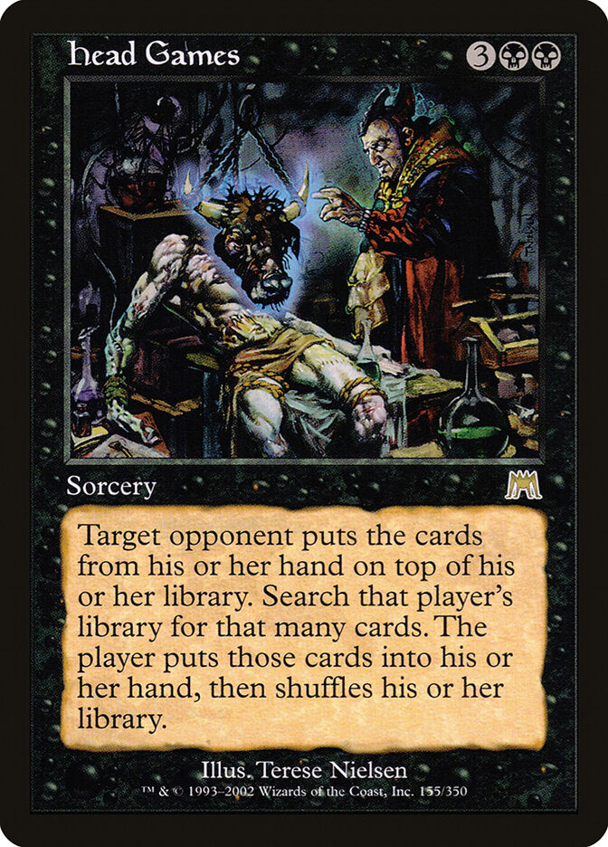 Head Games 155 - Onslaught MTG card